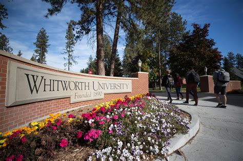 Whitworth university washington state - per credit. $565. Evening traditional semester courses and/or independent studies, internships, field studies (books/materials included for no additional fee) per credit. $565. Day traditional semester courses (tuition does not include books) per credit. $565. All courses over 16 credits in one semester (traditional or accelerated) 